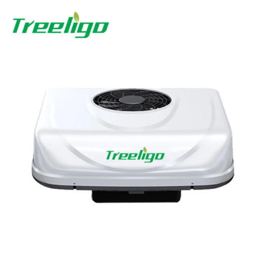 Treeligo 2025 12V RV Rooftop Air Conditioner for Truck Camper Van Motorhome