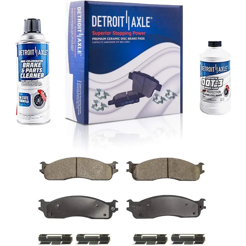 Detroit Axle - Front Brake 13.91" inch Rotors