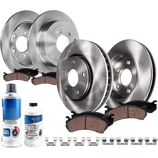 Brake Kit for Hyundai Tucson and Kia Sportage Front and Rear Disc Rotors