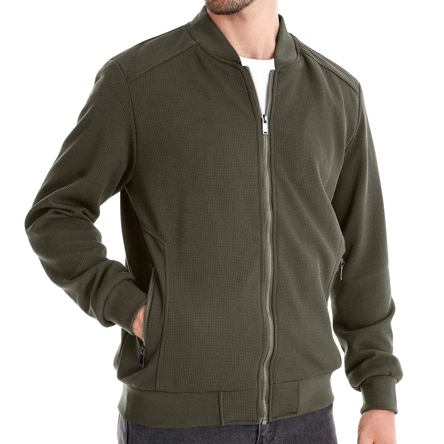 Fashion Autumn Winter Jackets For Men Solid Color Casual Mens Jacket Clothing New In Outerwears chaquetas Jackets Men